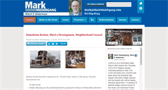 Desktop Screenshot of markniedergang.com