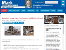 Tablet Screenshot of markniedergang.com